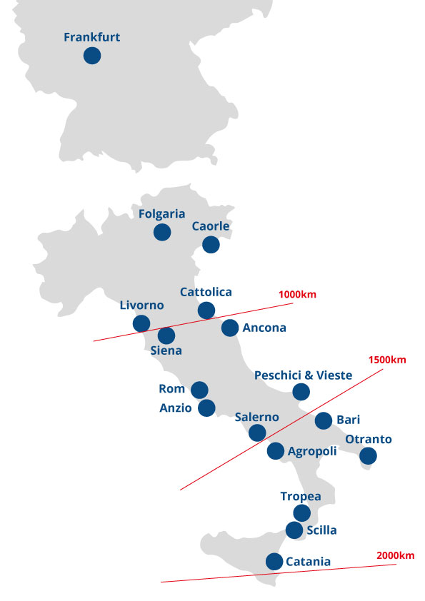 Urlaubsorte in Italien setzen Limit bei Strandgästen